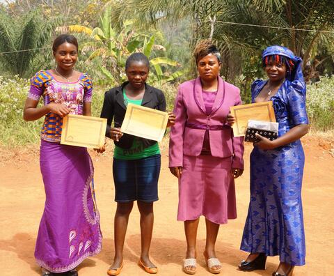 Certificate award
