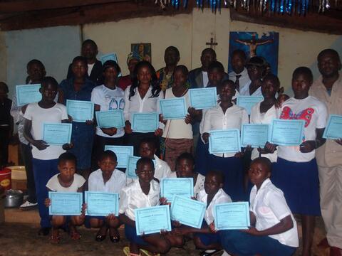 Certificate award